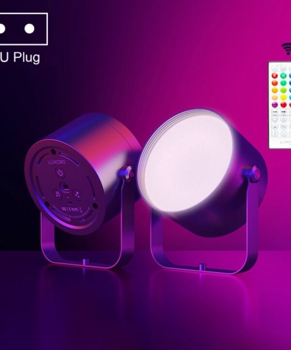 LUXCEO Mood2 RGB Atmosphere Fill Light Desktop Rhythm Pickup Lamp with Remote Control