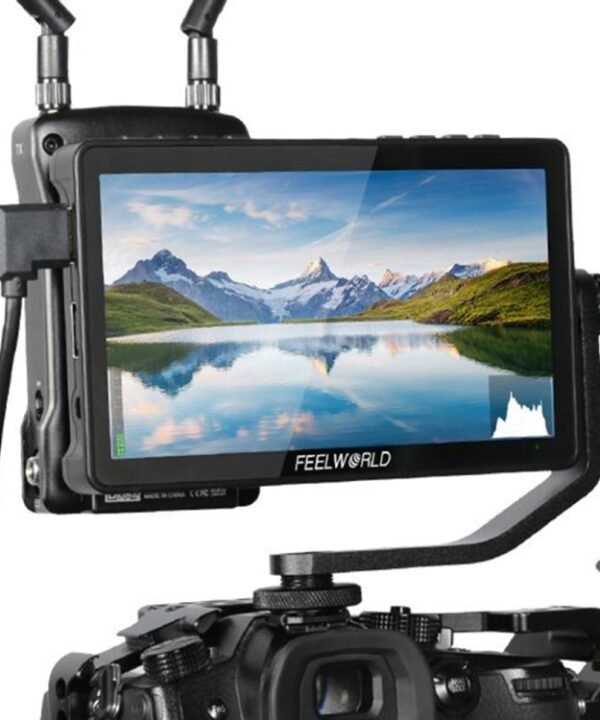 FEELWORLD F5 Pro V4 6 inch Touch Screen DSLR Camera Field Monitor 3D LUT 4K HDMI Input Output Tilt Arm