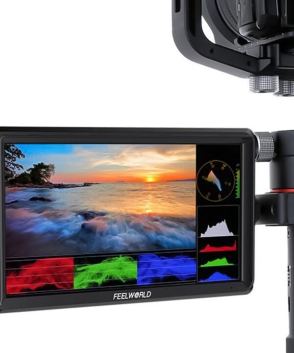 FEELWORLD FW568 V3 6 inch 3D LUT DSLR Camera Field Monitor, IPS Full HD 1920 x 1152,  Support HDMI Input Output Tilt Arm