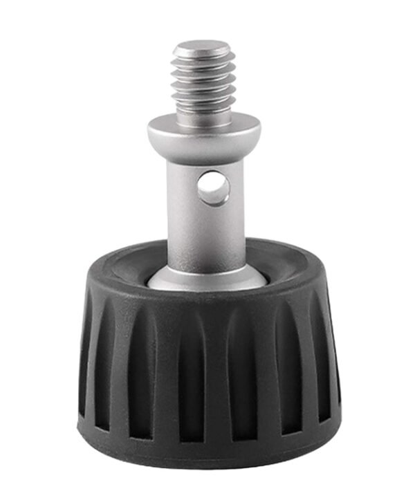 BEXIN GSF37-S Tripod 3/8 inch Stainless Steel Foot Spikes Plastic Foot Pad