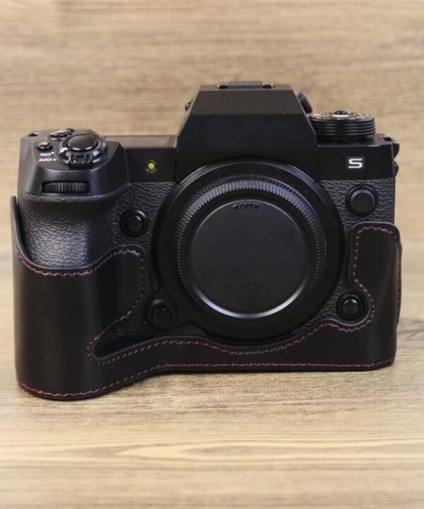 For Fujifilm XH2S 1/4 inch Thread PU Leather Camera Half Case Base, For Fujifilm XH2S