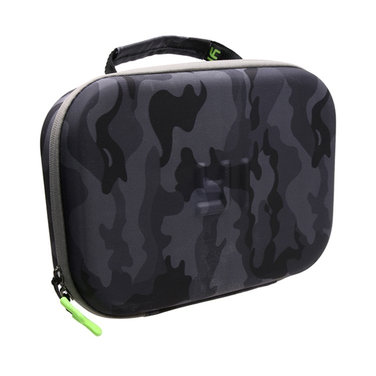 Camouflage Pattern EVA Shockproof Waterproof Portable Case forGoPro, Insta360, DJI and Other Action Cameras Accessories, Size: 27cm x 19cm x 7cm - Image 2