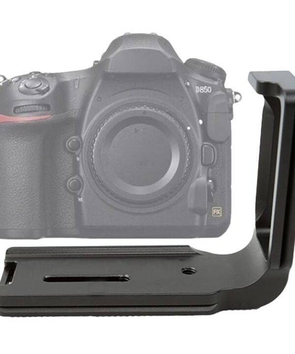FITTEST FLN-D850 Vertical Shoot Quick Release L Plate Bracket Base Holder for Nikon D850, Nikon D850