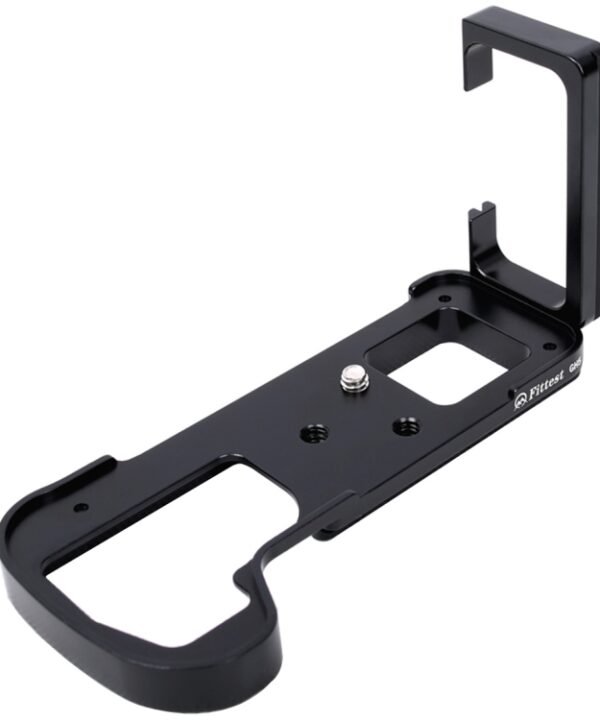 FITTEST LB-GH5 Vertical Shoot Quick Release L Plate Bracket Base Holder for Panasonic LUMIX GH5 Camera Metal Ballhead, Panasonic LUMIX GH5
