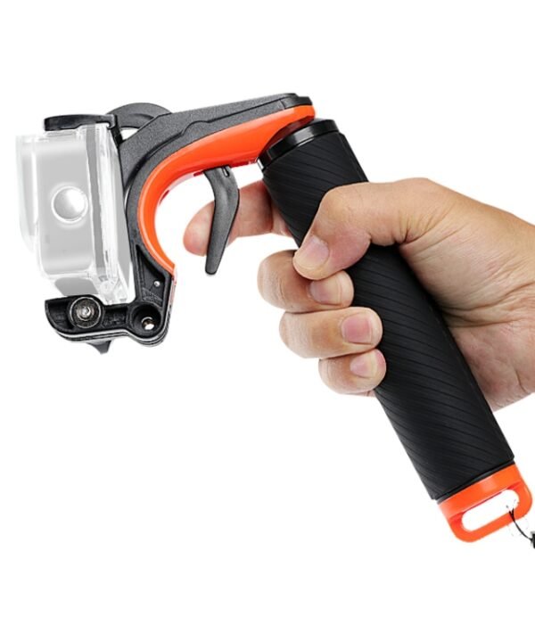 Shutter Trigger + Floating Hand Grip Diving Buoyancy Stick with Adjustable Anti-lost Strap & Screw & Wrench for GoPro HERO8 Black
