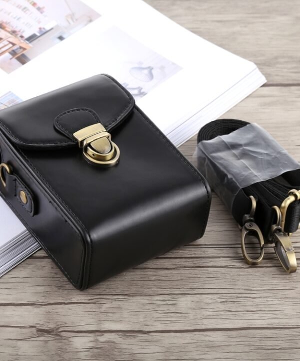 Full Body Camera Buckle Lock PU Leather Case Bag with Hand Strap & Neck Strap for Canon G7X II / G9X Mark II, Sony RX100 / M2, For G7X II, For RX100