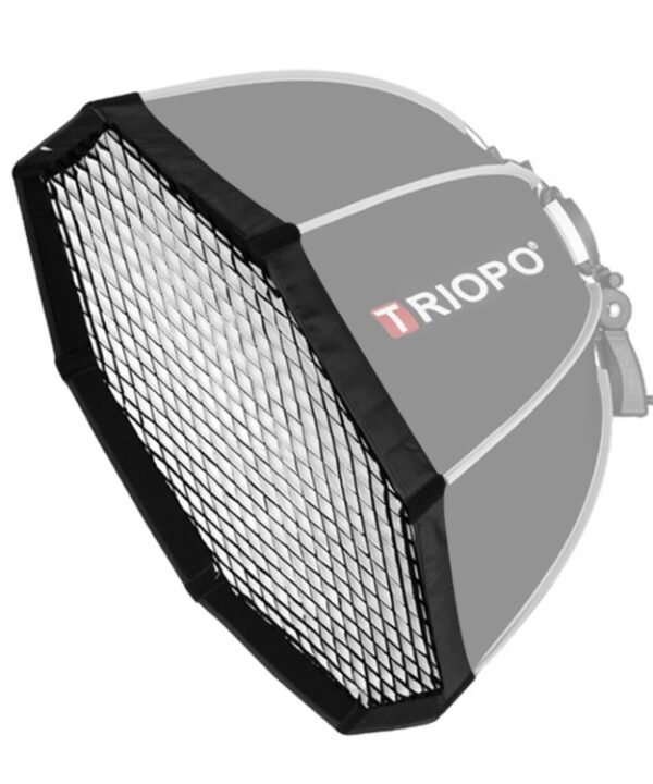 TRIOPO S55 Diameter 55cm Honeycomb Grid Octagon Softbox Reflector Diffuser for Studio Speedlite Flash Softbox