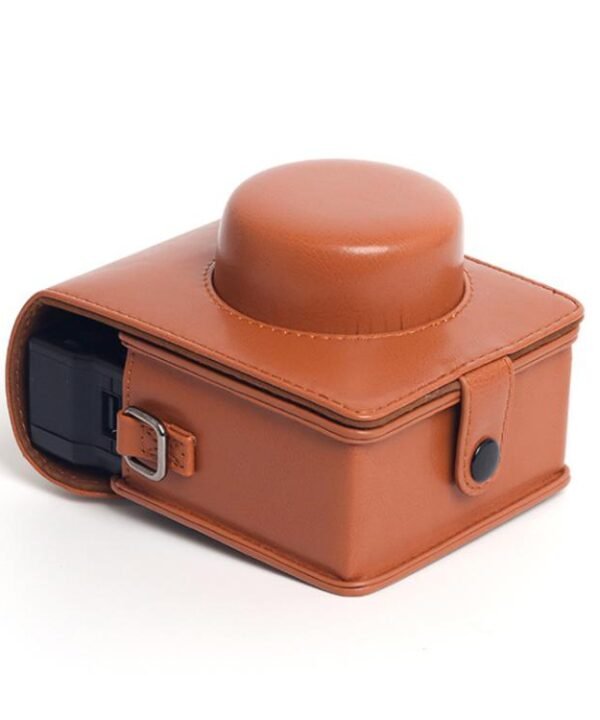 Vintage PU Leather Camera Case Bag For LOMO Automat Instax Camera