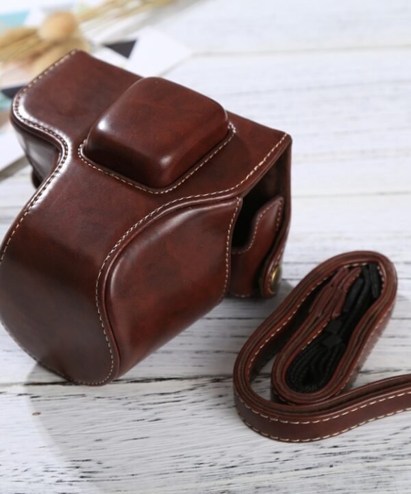 Full Body Camera PU Leather Case Bag with Strap for Olympus EPL7 / EPL8, For Olympus EPL8