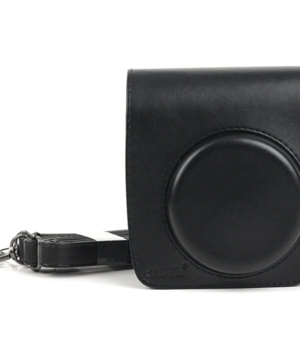 PU Leather Camera Protective bag for FUJIFILM Instax Mini 90 Camera, with Adjustable Shoulder Strap, For FUJIFILM Instax Mini 90