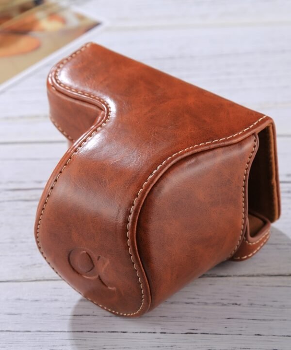 Full Body Camera PU Leather Case Bag with Strap for Sony A5100 / A5000 / NEX-3N (16-50mm / 40.5mm Lens), For Sony A5000, For A5100