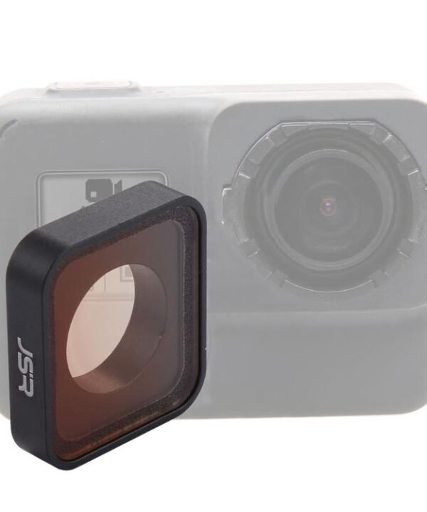 JSR Snap-on Gradient Color Lens Filter for GoPro HERO6 /5, Gradient Color (Orange), Gradient Color (Blue)
