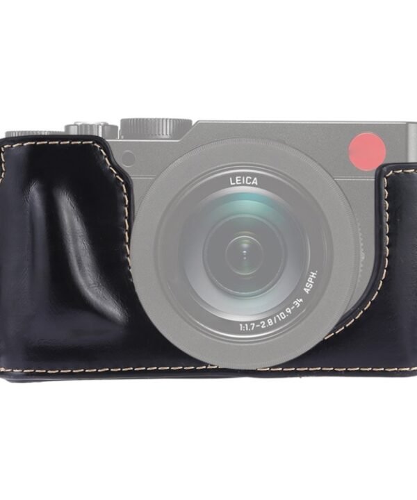 1/4 inch Thread PU Leather Camera Half Case Base for Leica DLUX TYP 109, For Leica D109, For Leica D901