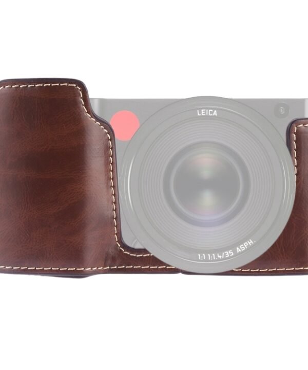 1/4 inch Thread PU Leather Camera Half Case Base for Leica TL (Typ 701), For Leica T701