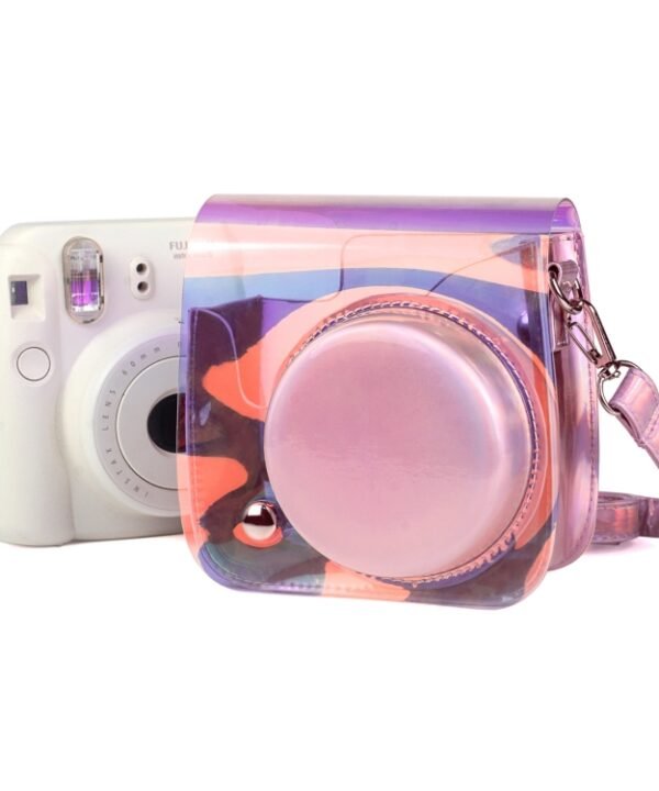 Transparent Symphony PVC Camera Bag with Shoulder Strap for Fujifilm Instax mini 11