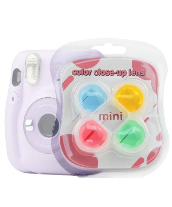 4 PCS / Set Jelly Four Colors Camera Filter for Fujifilm Instax mini 11