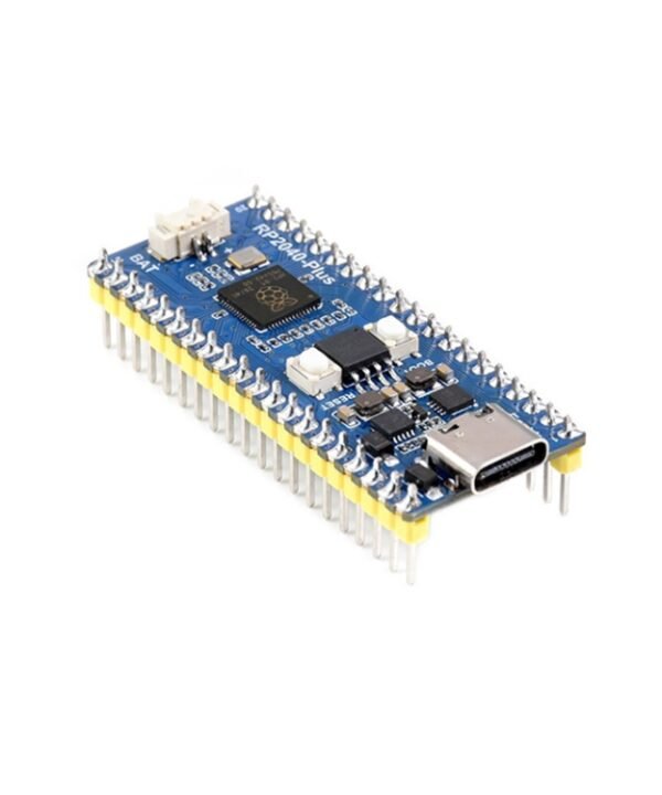 Waveshare RP2040-Plus Pico-like MCU Board Based on Raspberry Pi MCU RP2040, with Pinheader