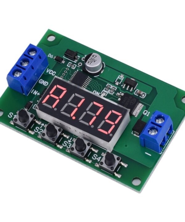DC 5-30V MOS LED Display Automation Cycle Delay Timer Module Switch Control Delay Time Relay