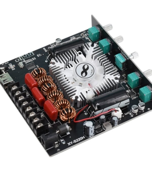 TPA7498e Power Amplifier Board Bluetooth Module Stereo 2.1 Audio Treble and Bass Control Subwoofer