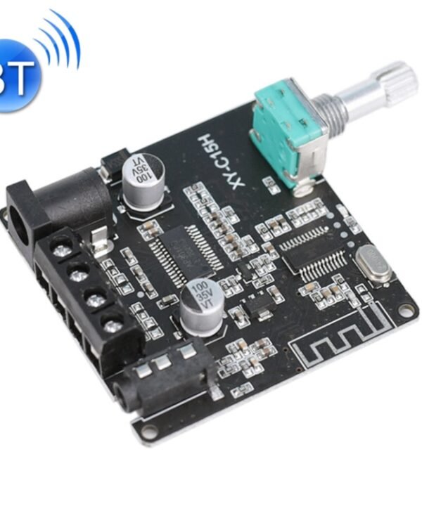 XY-C15H 20W Dual Channel HIFI Bluetooth 5.0 Stereo Digital Audio Power Amplifier Board without Shell