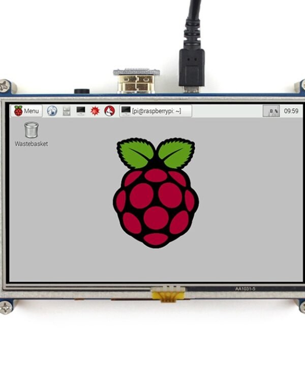 WAVESHARE 5 Inch HDMI LCD 800x480 Touch Screen  for Raspberry Pi