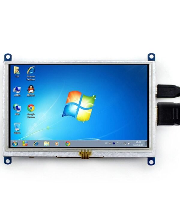 WAVESHARE 5 Inch HDMI LCD (B) 800x480 Touch Screen  for Raspberry Pi Supports Various Systems
