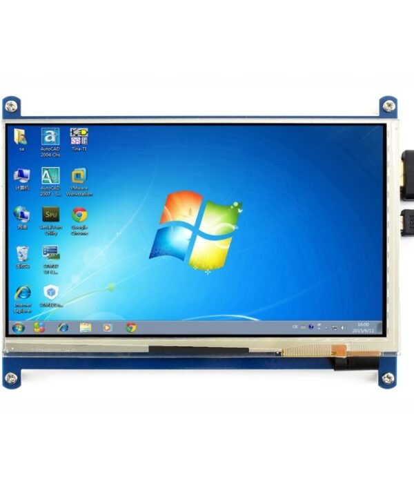 WAVESHARE 7 Inch HDMI LCD (C) 1024×600 Touch Screen  for Raspberry Pi Supports Various Systems
