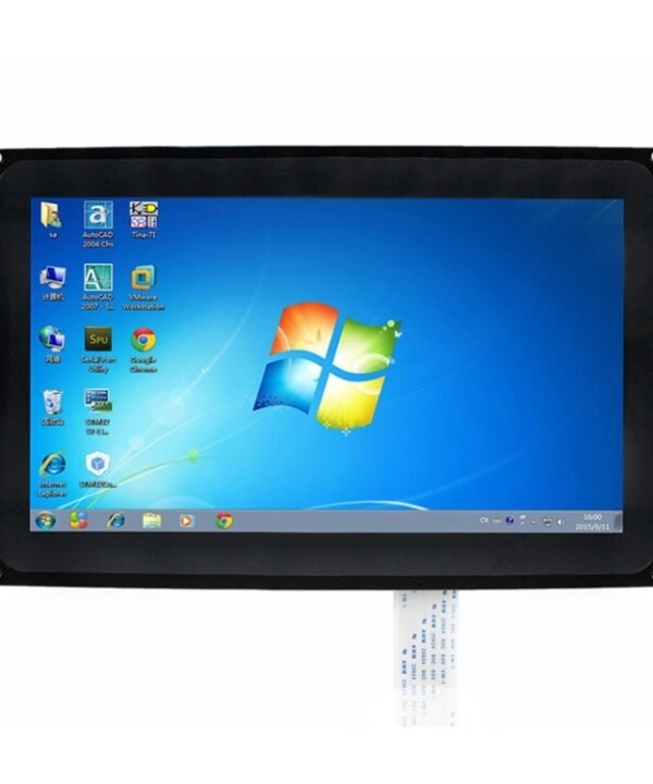 WAVESHARE 10.1inch Resistive Touch Screen LCD, HDMI interface with Case, Supports Multi mini-PCs