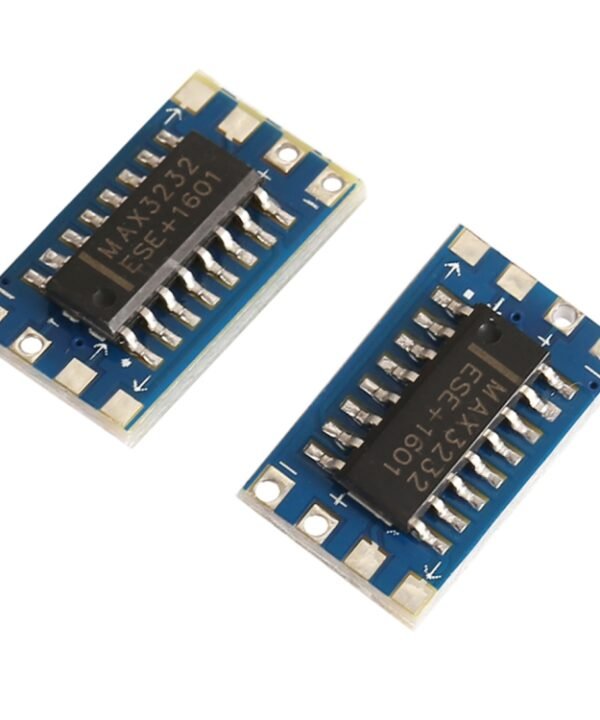 2 PCS Mini RS232 Max3232 to TTL Level Conversion Board