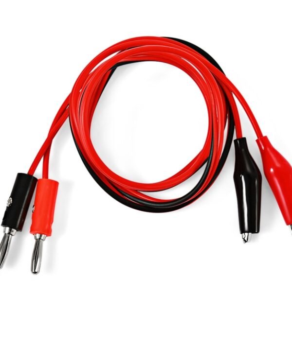 90cm Alligator Clip to Banana Plug Test Lead Cable