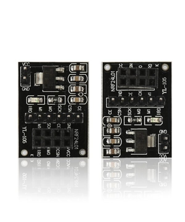2 PCS NRF24L01 + Wireless Module Socket Adapter Plate Board