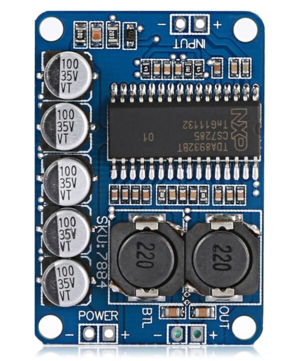 Mini 35W TDA8932 Mono Digital Amplifier Board