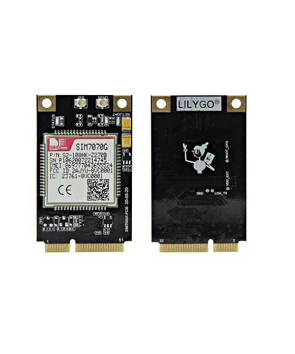 TTGO T-PCIE ESP32-WROVER-B AXP192 Chip WiFi Bluetooth Nano Card SIM Series Module Hardware Composable Development Board, PCIE-SIM7070G Module
