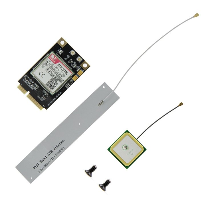 TTGO T-PCIE ESP32-WROVER-B AXP192 Chip WiFi Bluetooth Nano Card SIM Series Module Hardware Composable Development Board, PCIE-SIM7070G Module - Image 2