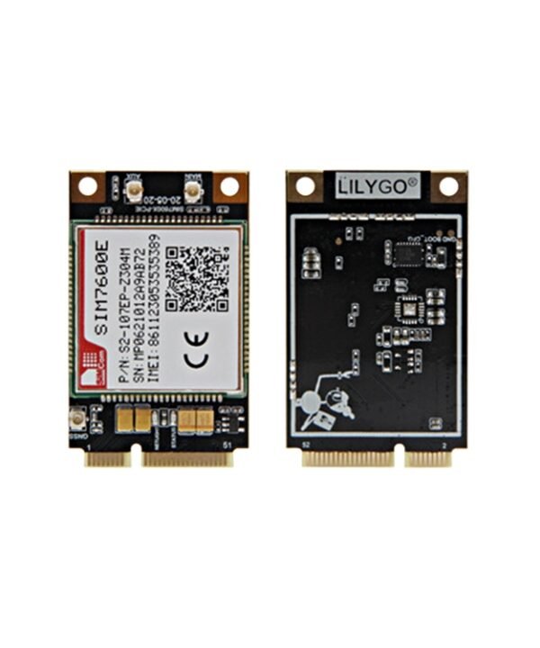 TTGO T-PCIE ESP32-WROVER-B AXP192 Chip WiFi Bluetooth Nano Card SIM Series Module Hardware Composable Development Board, SIM7600E-PCIE