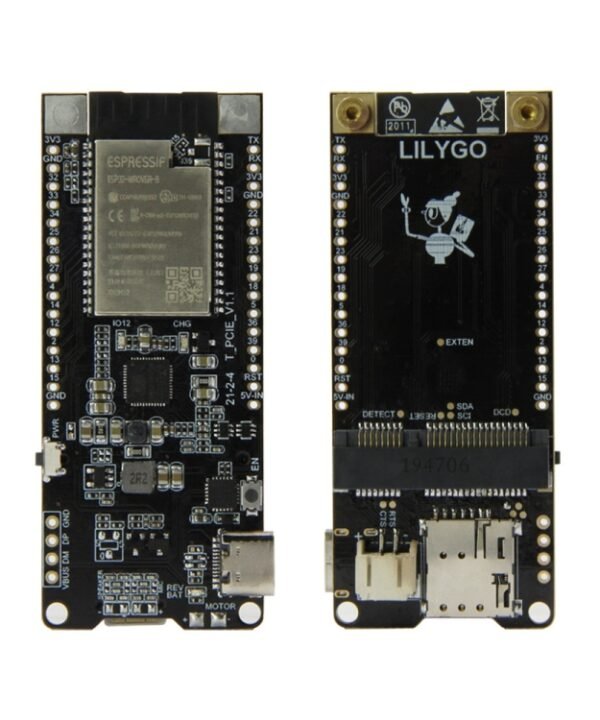 TTGO T-PCIE ESP32-WROVER-B AXP192 Chip WiFi Bluetooth Nano Card SIM Series Module 16MB Hardware Composable Development Board