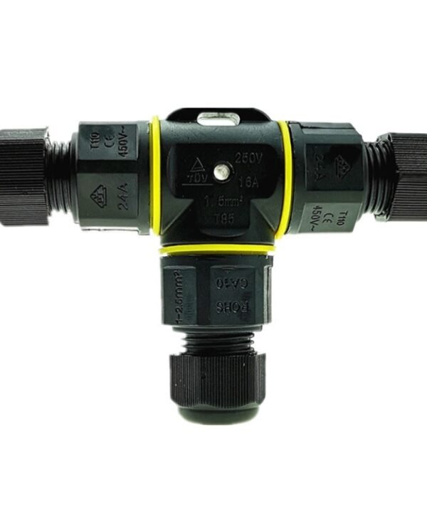 XYT21 IP68 Waterproof 3 Pin T-type Cable Connector