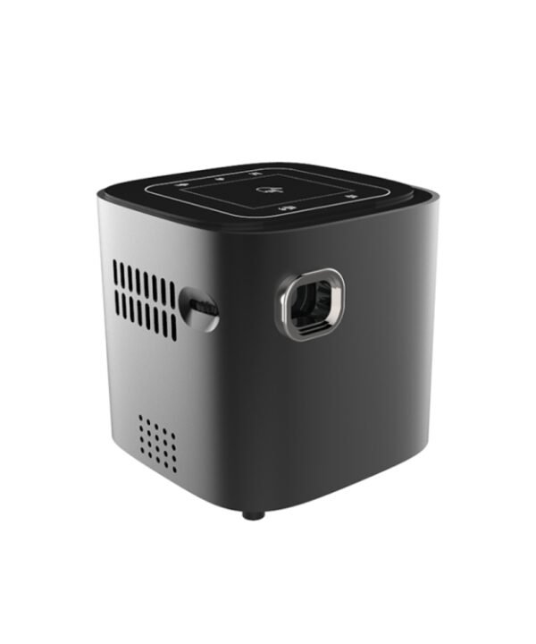 WEJOY DL-S12 Mini Portable 50 ANSI Lumens DLP Smart Projector with Remote Control & Holder, Android  7.1.2, 2GB DDR3+16GB, RK3128 Quad Core ARM Cortex-A7 up to 1.2GHz, Support WiFi / USB / Audio OUT / DC IN