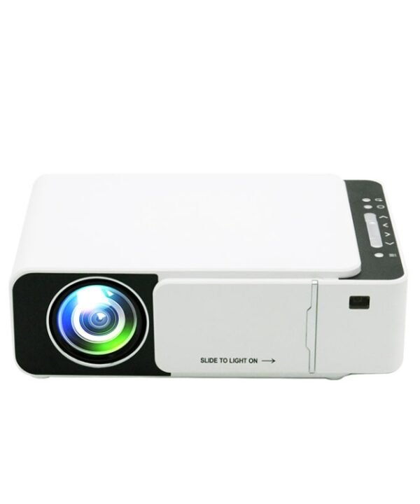 T5 100ANSI Lumens 1024x600 Resolution LED+LCD Technology Smart Projector, Support HDMI / SD Card / 2 x USB / Audio 3.5mm, Same Screen Version