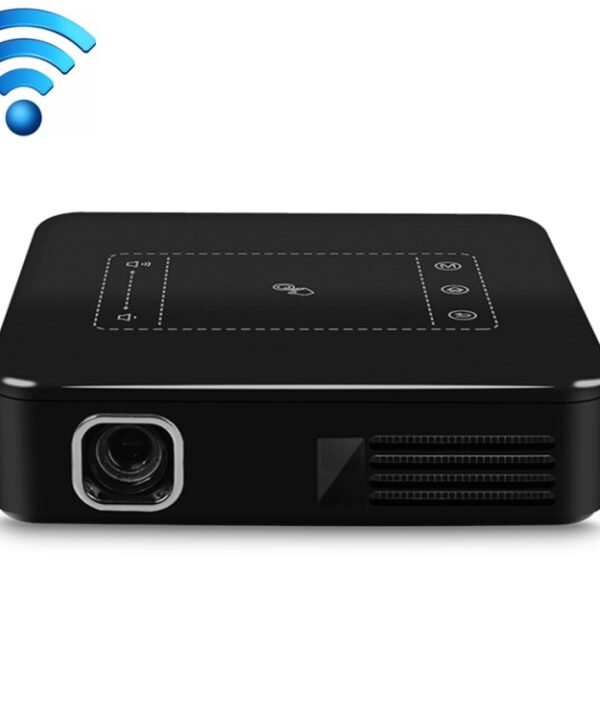 D13 2+16G 854 x 480 Android 7.1.2 Mini Pocket Projector 4K DLP Smart Handheld LED WIFI Home Theater Projector,  Support USB / TF / HDMI