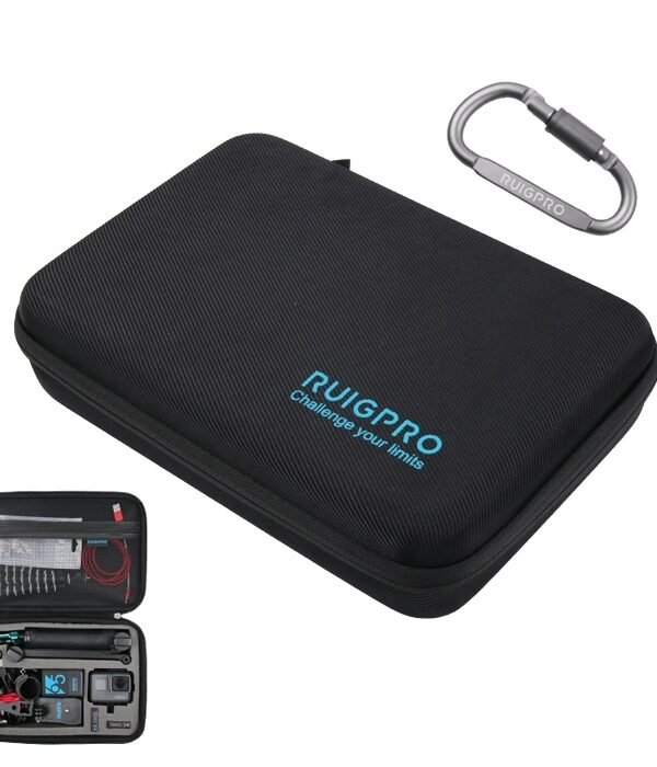 RUIGPRO Shockproof Waterproof Portable Case Box for DJI Osmo Action, Size: 28cm x 19.7cm x 6.8cm, Medium