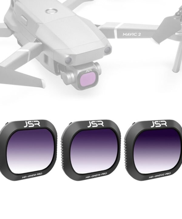 JSR Drone 3 in 1 Gradient GND8+GND16+GND32 Lens Filter for DJI MAVIC 2 Pro