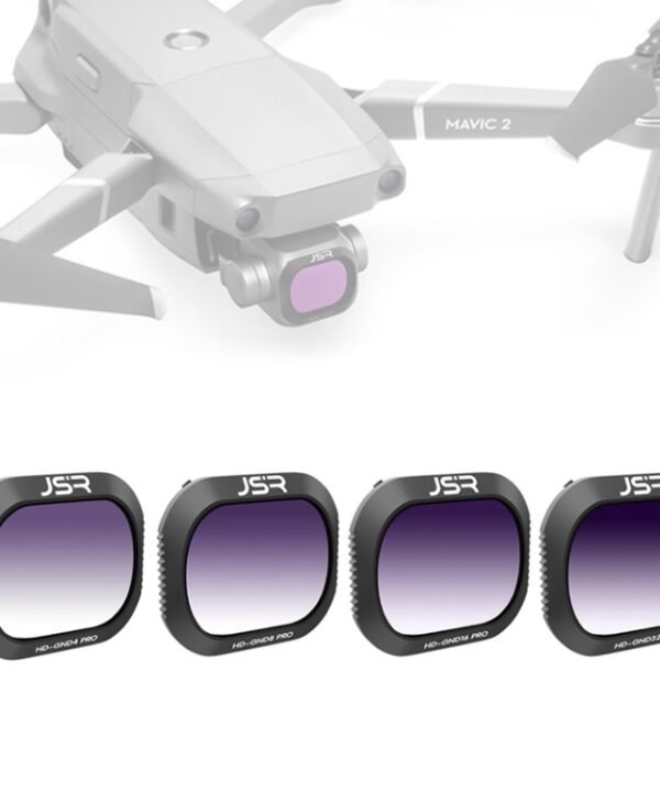 JSR Drone 4 in 1 Gradient GND4+GND8+GND16+GND32 Lens Filter for DJI MAVIC 2 Pro