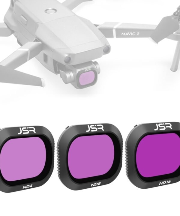 JSR Drone 3 in 1 ND4+ND8+ND16 Lens Filter for DJI MAVIC 2 Pro