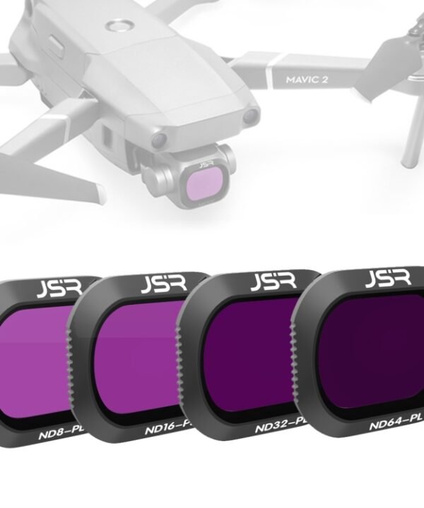JSR Drone 4 in 1 ND8PL+ND16PL+ND32PL+ND64PL Lens Filter for DJI MAVIC 2 Pro