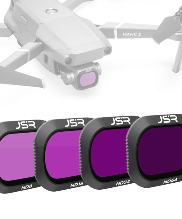 JSR Drone 4 in 1 ND8+ND16+ND32+ND64 Lens Filter for DJI MAVIC 2 Pro