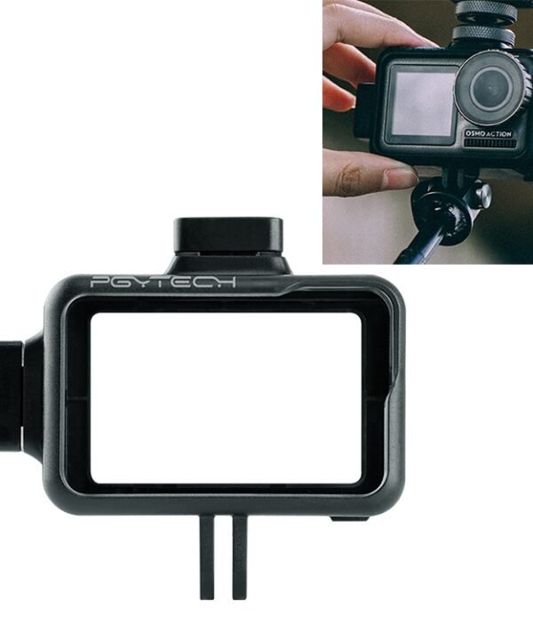 PGYTECH P-11B-010 Sports Camera Rabbit Cage Accessory Vlog for DJI Osmo Action