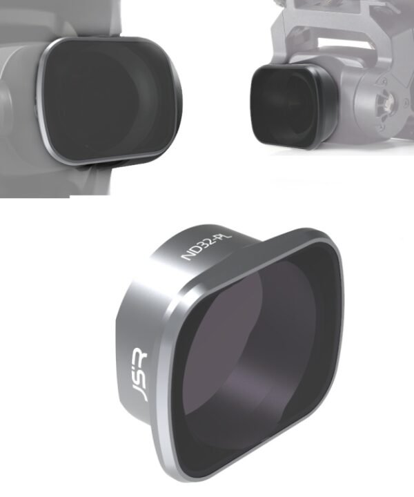 JSR KS ND32PL Lens Filter for DJI FPV, Aluminum Alloy Frame