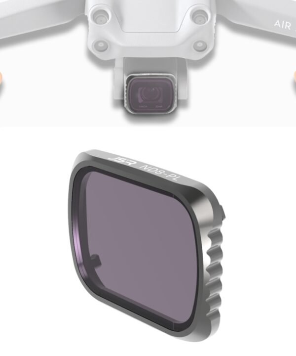 JSR KS ND8PL Lens Filter for DJI Air 2S, Aluminum Frame