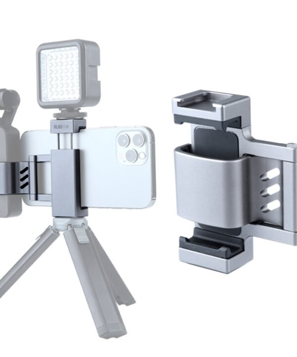 RUIGPRO Smartphone Fixing Clamp 1/4 inch Holder Mount Bracket for DJI OSMO Pocket / Pocket 2